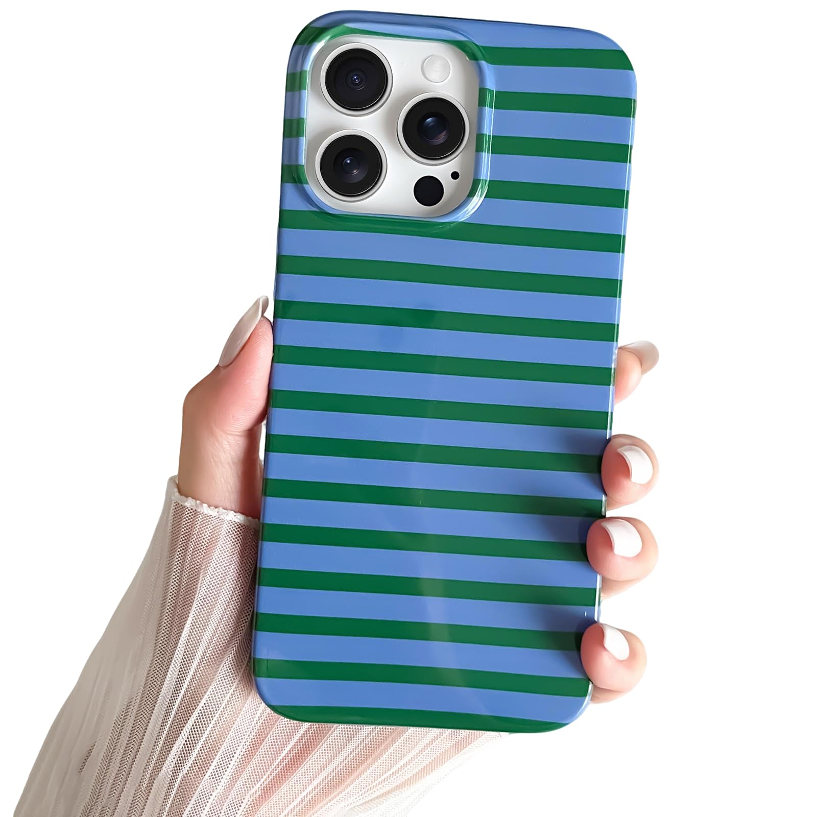 horizontal Striped iPhone Hülle