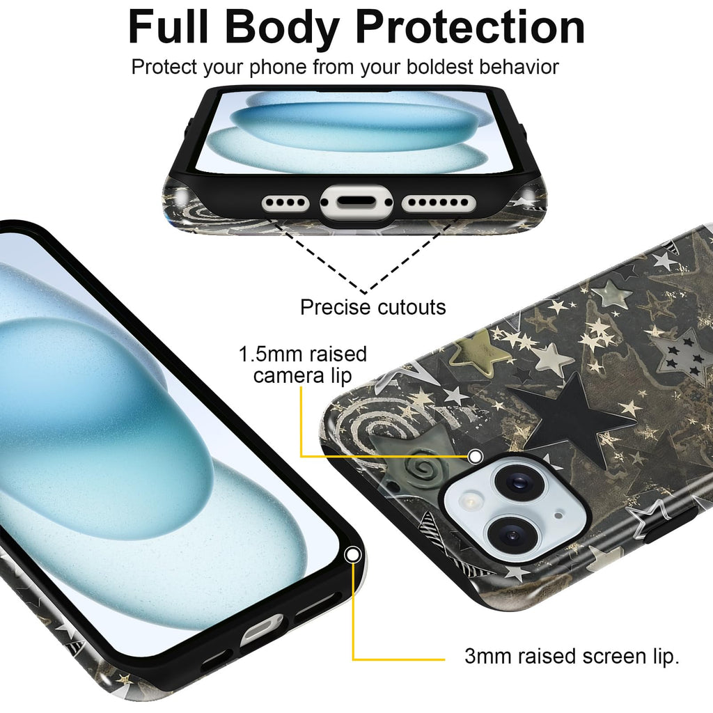 Ästhetische gemusterte iPhone Hülle