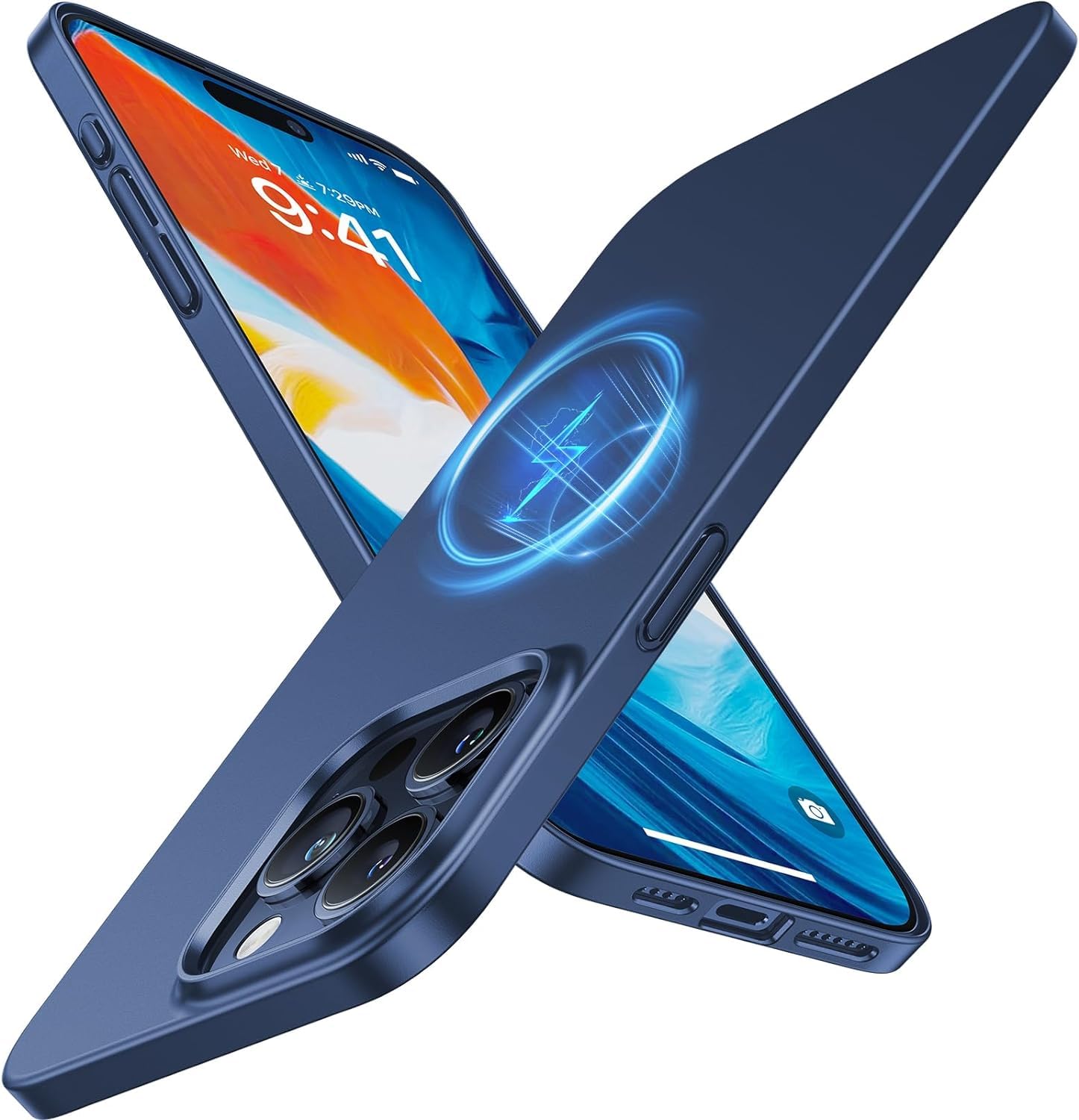 Ultra dünne MagSafe transparente iPhone Hülle