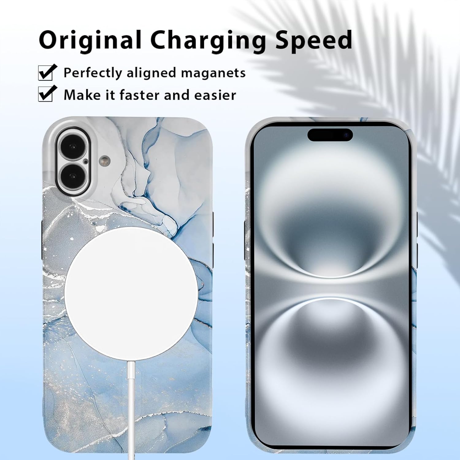 Magsafe Mamor design iPhone Hülle