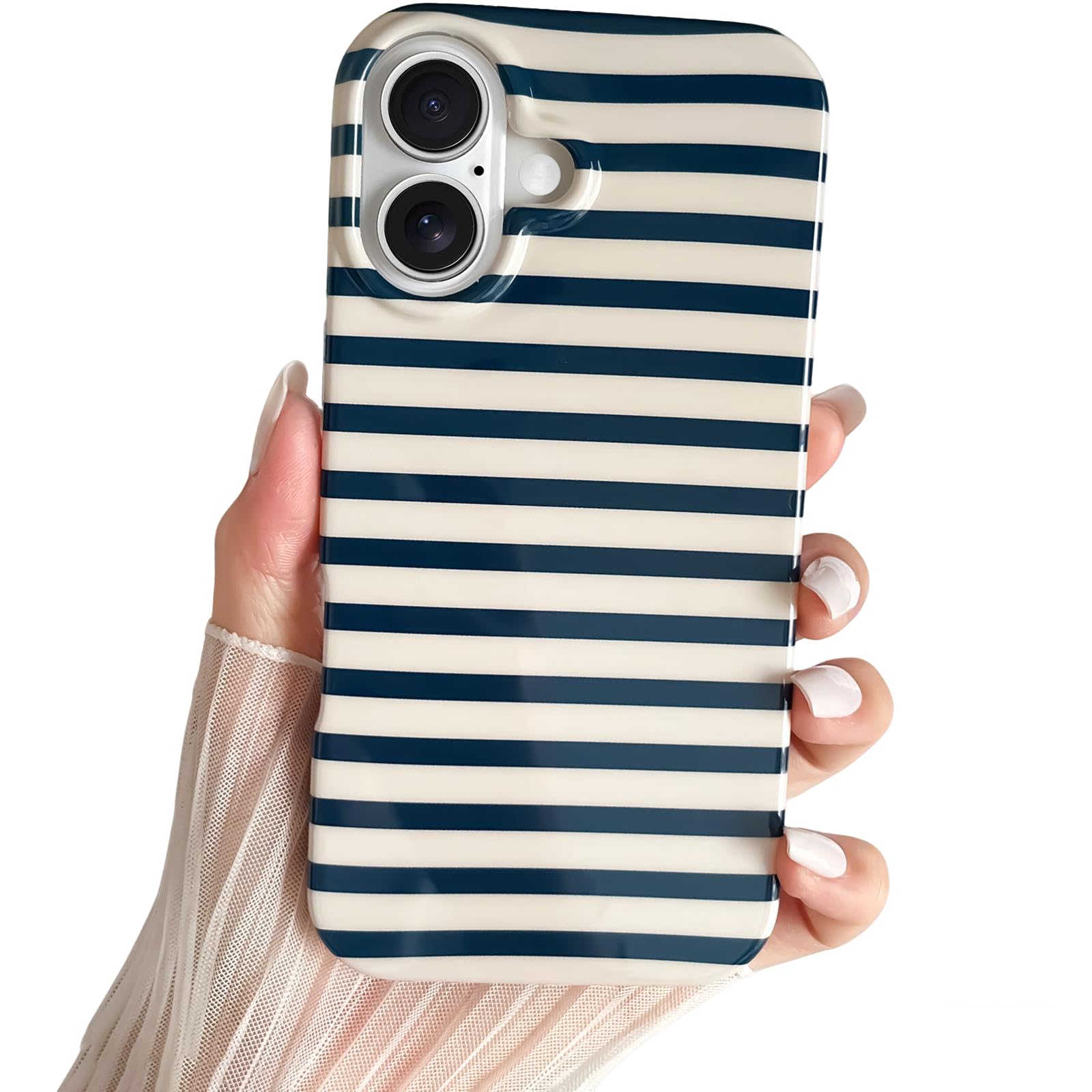horizontal Striped iPhone Hülle