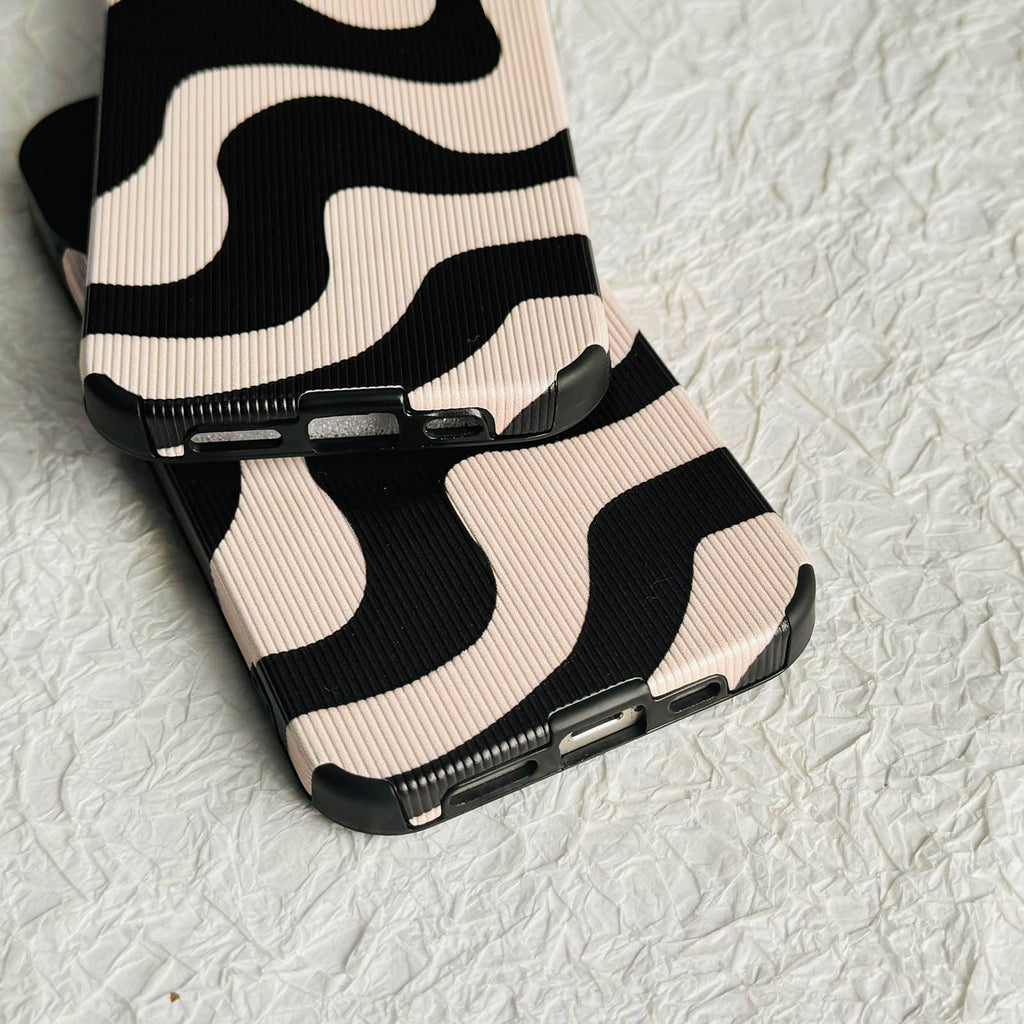 Zebra Silikon iPhone Hülle
