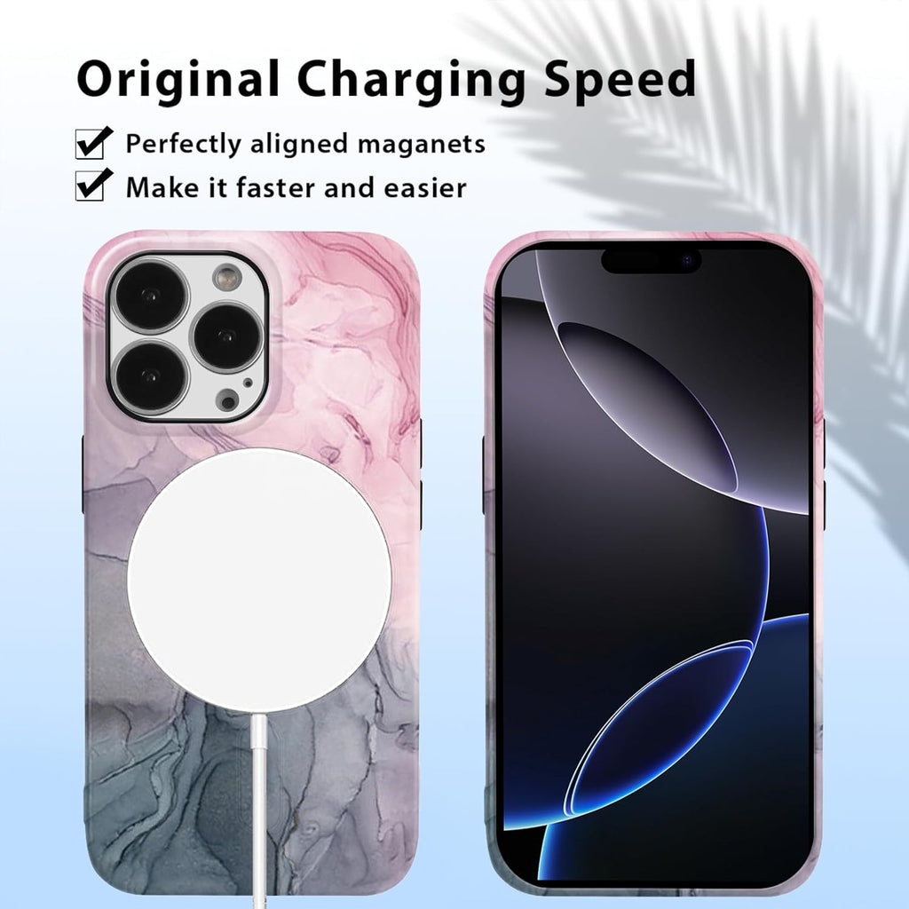 Magsafe Mamor design iPhone Hülle