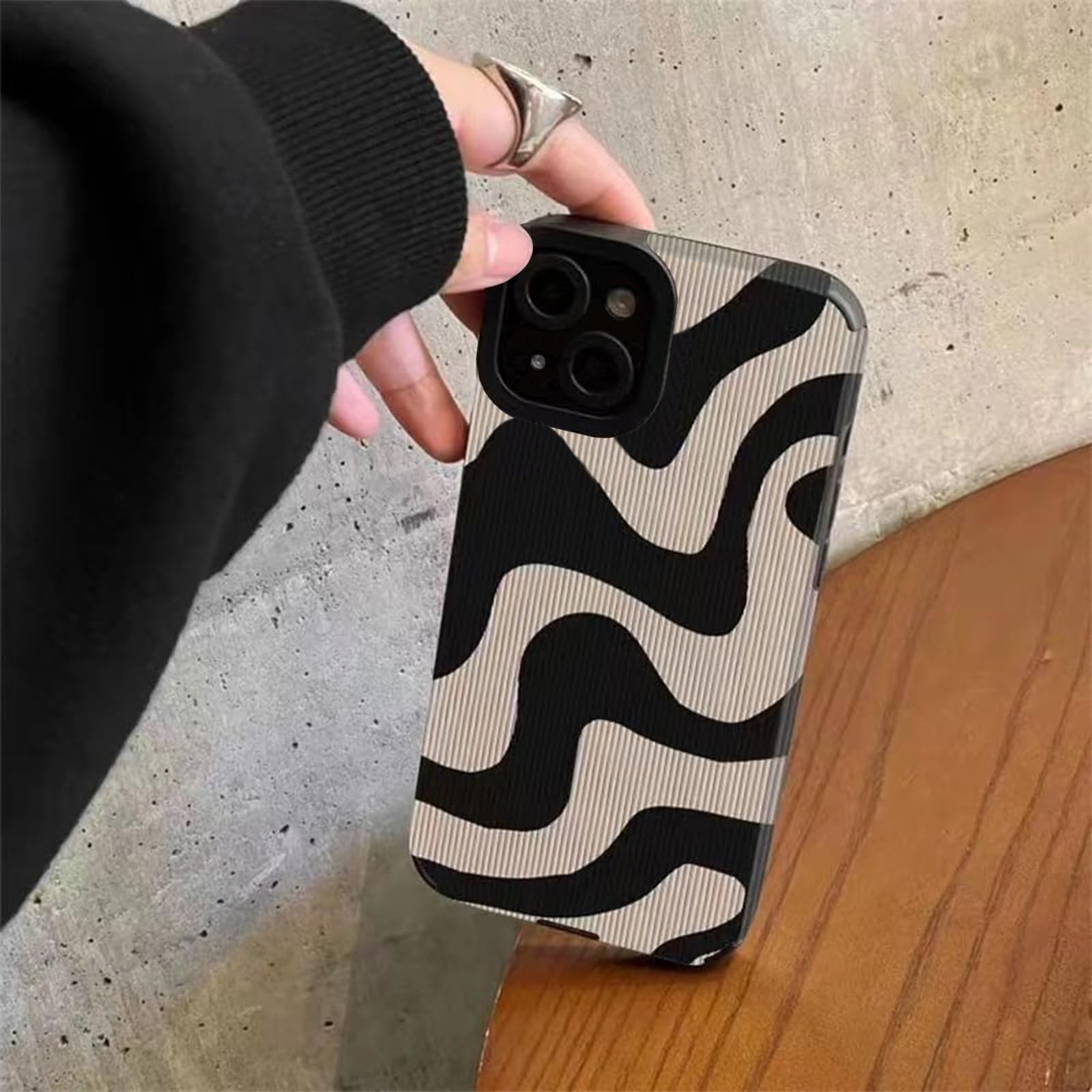 Zebra Silikon iPhone Hülle