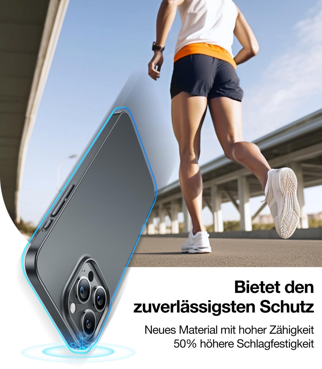 Ultra dünne MagSafe transparente iPhone Hülle
