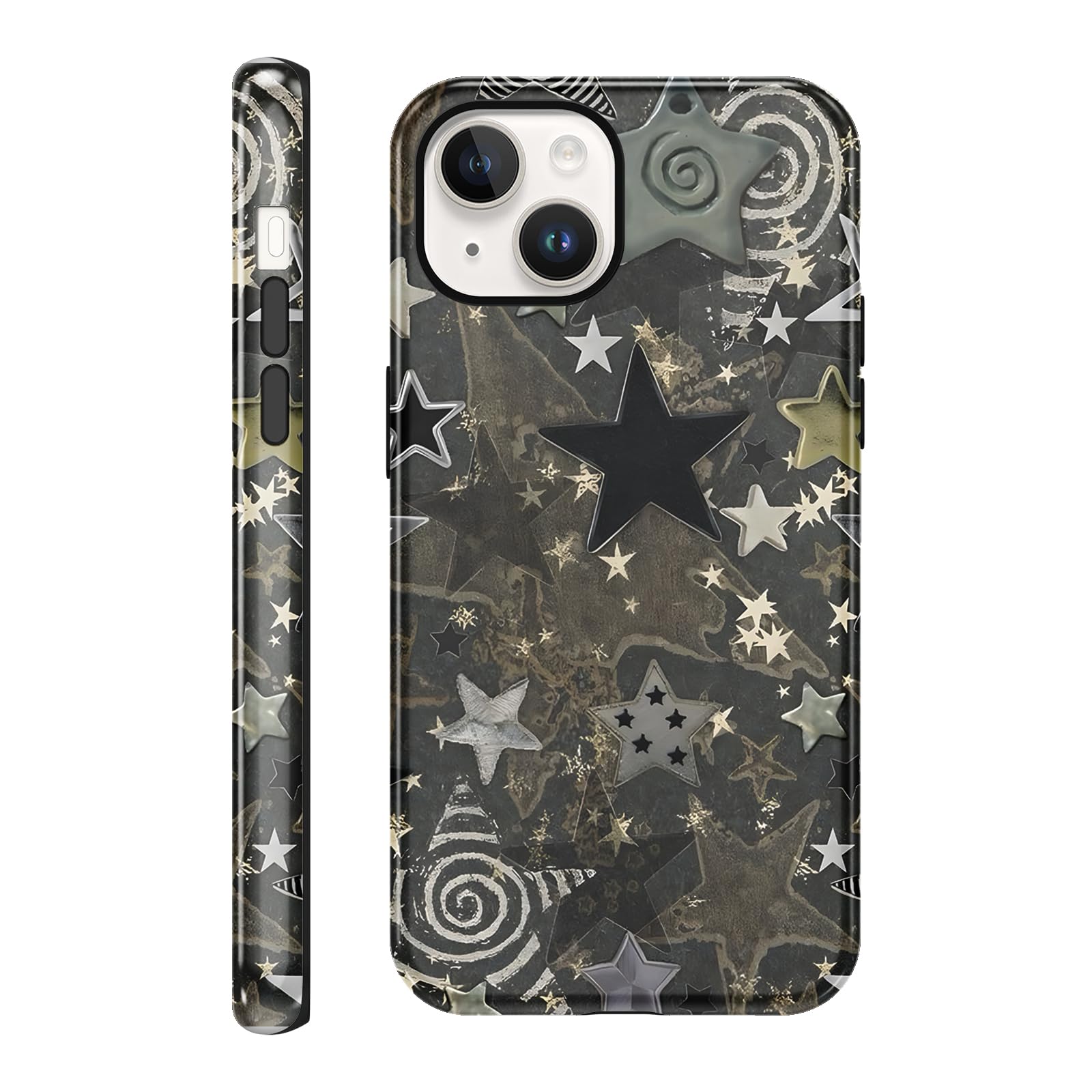 Ästhetische gemusterte iPhone Hülle