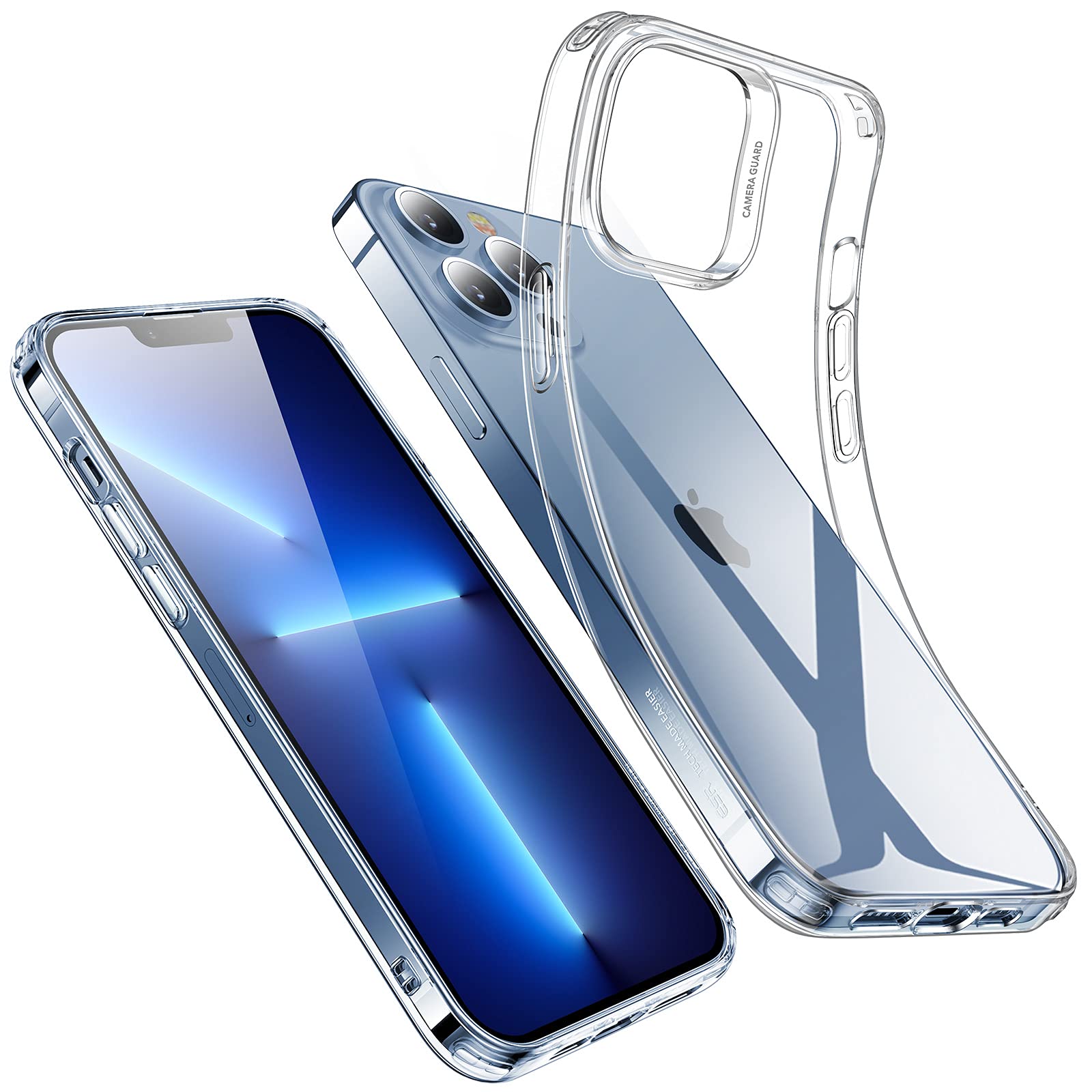 Klare Stoßfeste Dünne Silikon iPhone Handyhülle