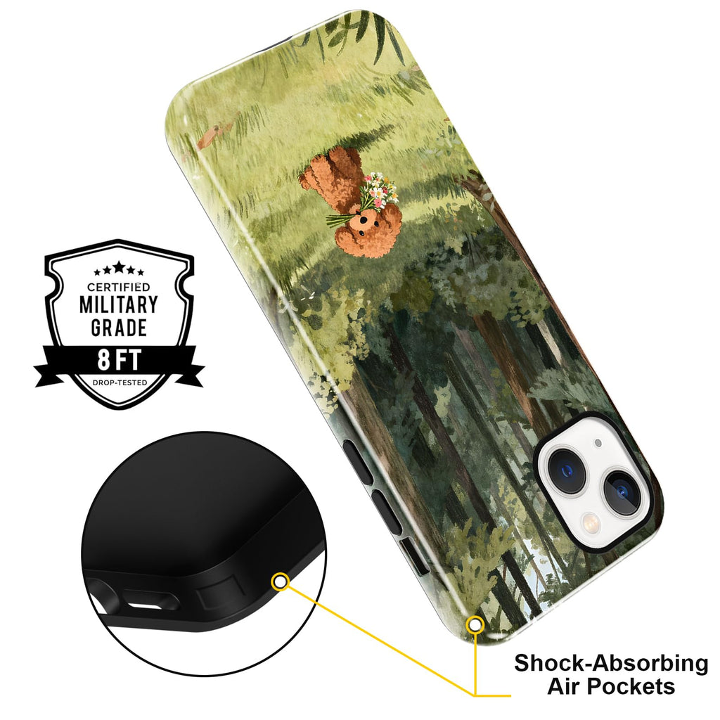 Ästhetische gemusterte iPhone Hülle