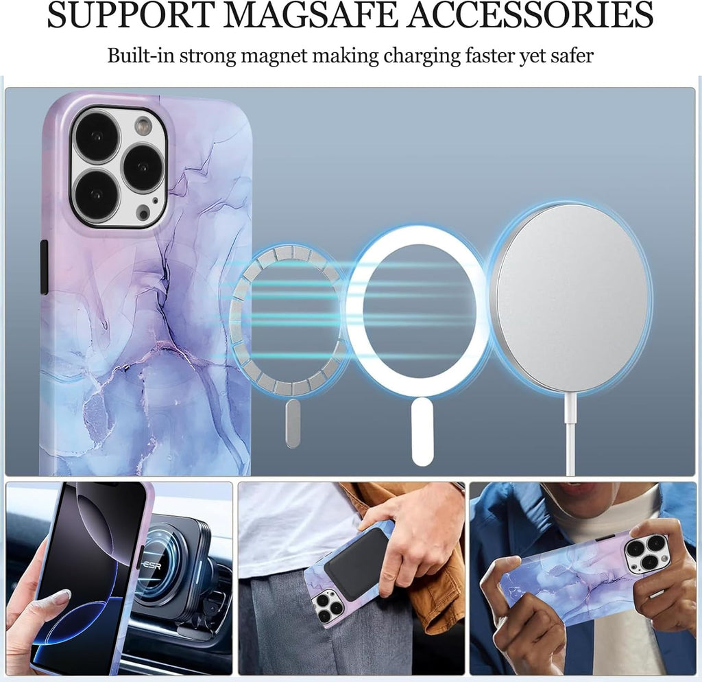 Magsafe Mamor design iPhone Hülle
