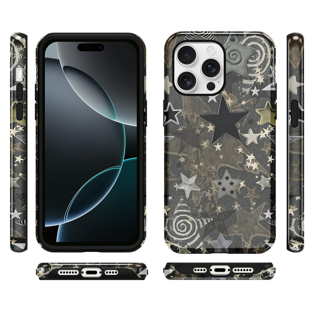Ästhetische gemusterte iPhone Hülle