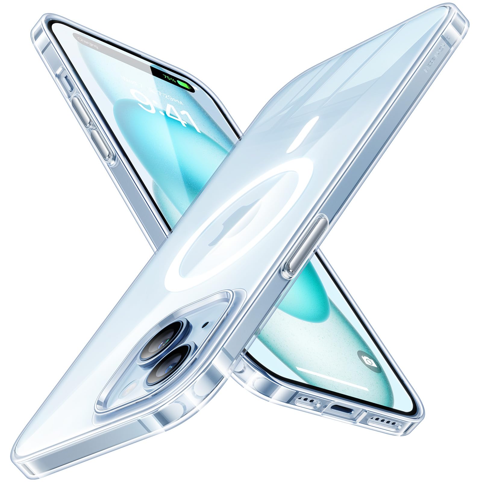 Ultra dünne MagSafe transparente iPhone Hülle