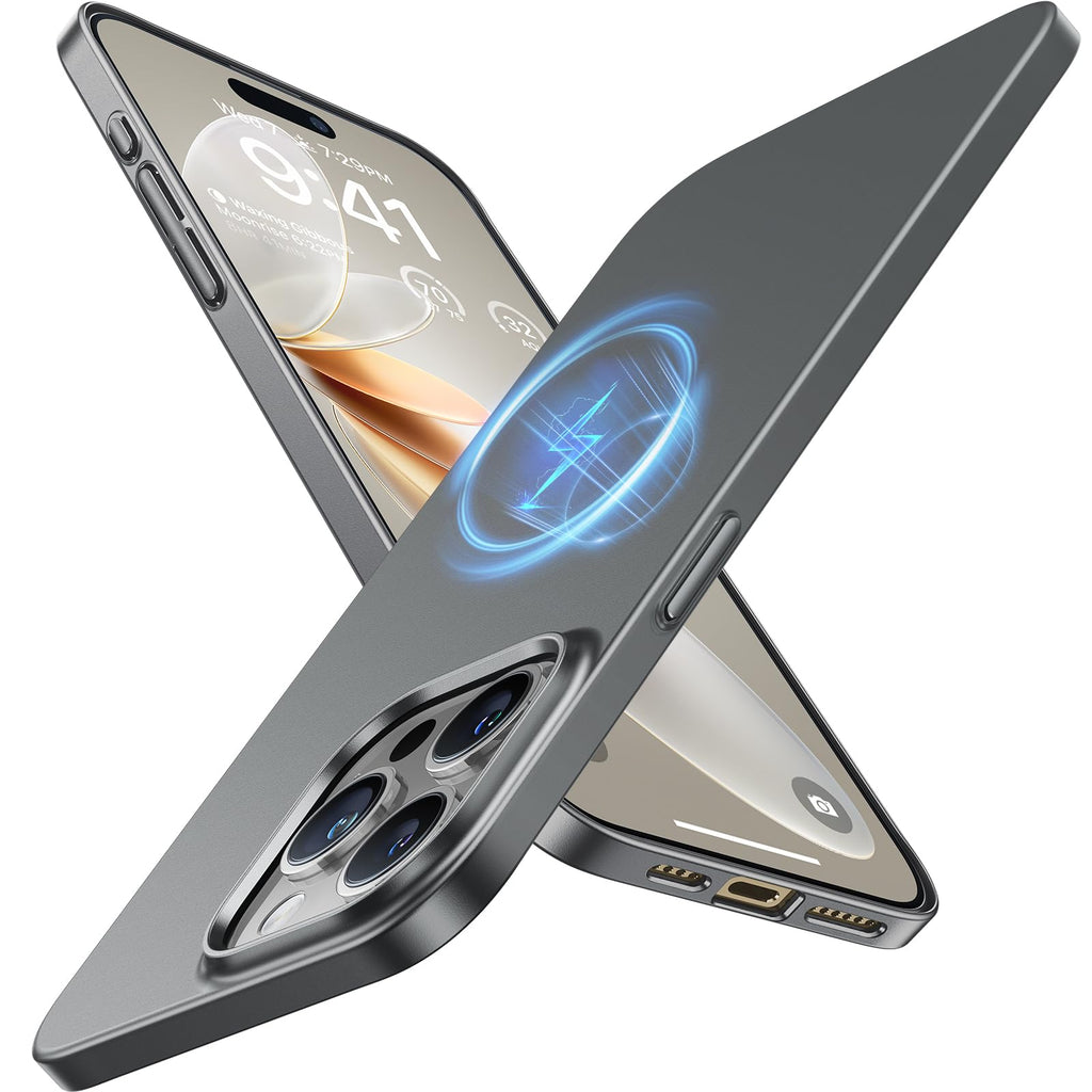 Ultra dünne MagSafe transparente iPhone Hülle