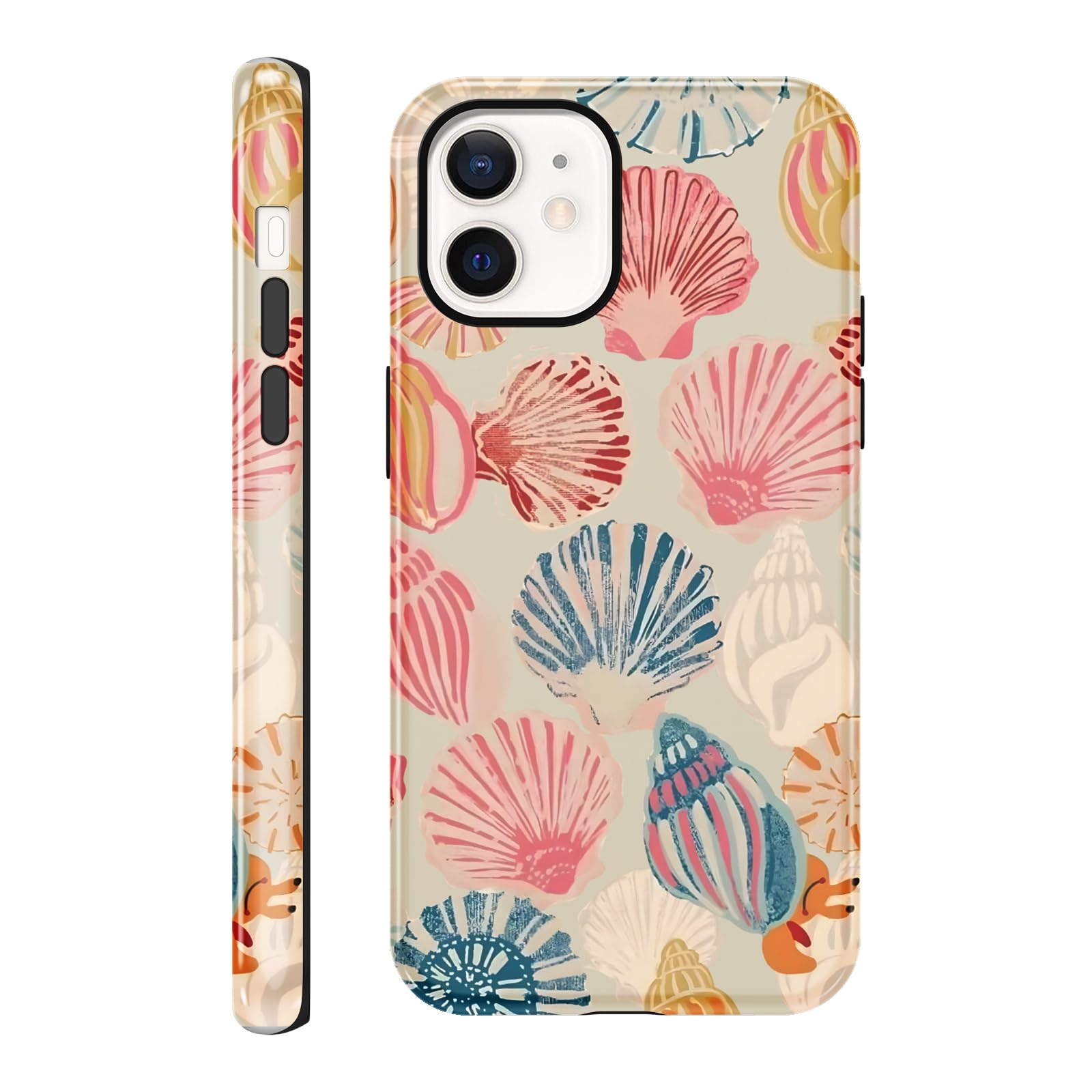 Sommerliche Muscheldesign iPhone Hülle