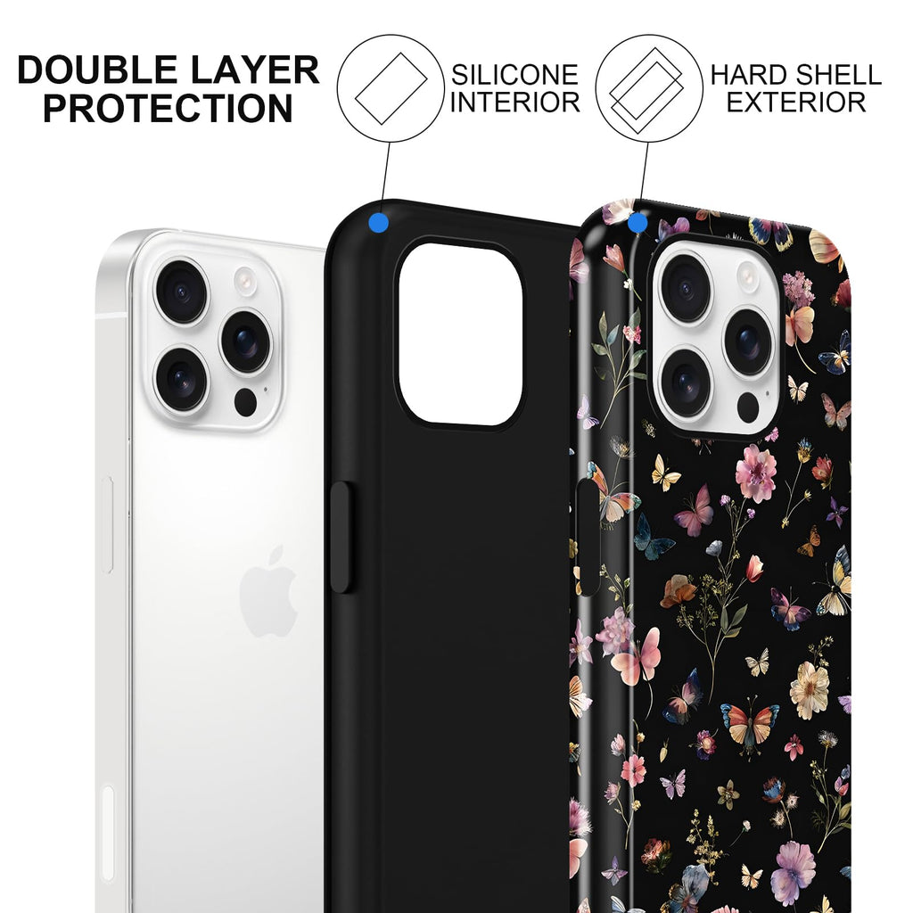 Ästhetische gemusterte iPhone Hülle