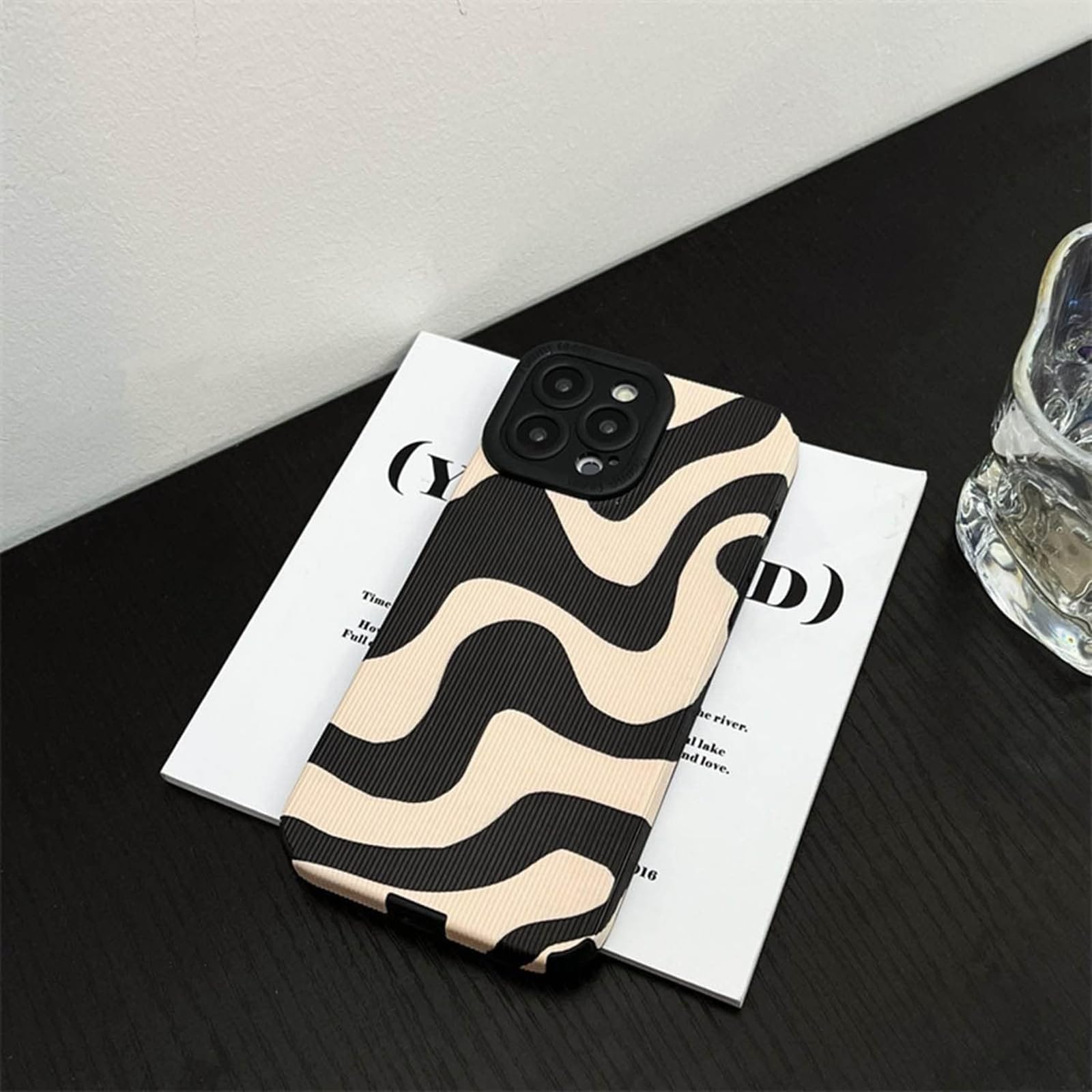 Zebra Silikon iPhone Hülle