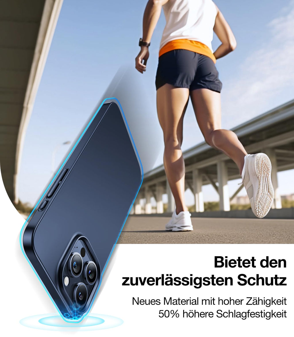 Ultra dünne MagSafe transparente iPhone Hülle