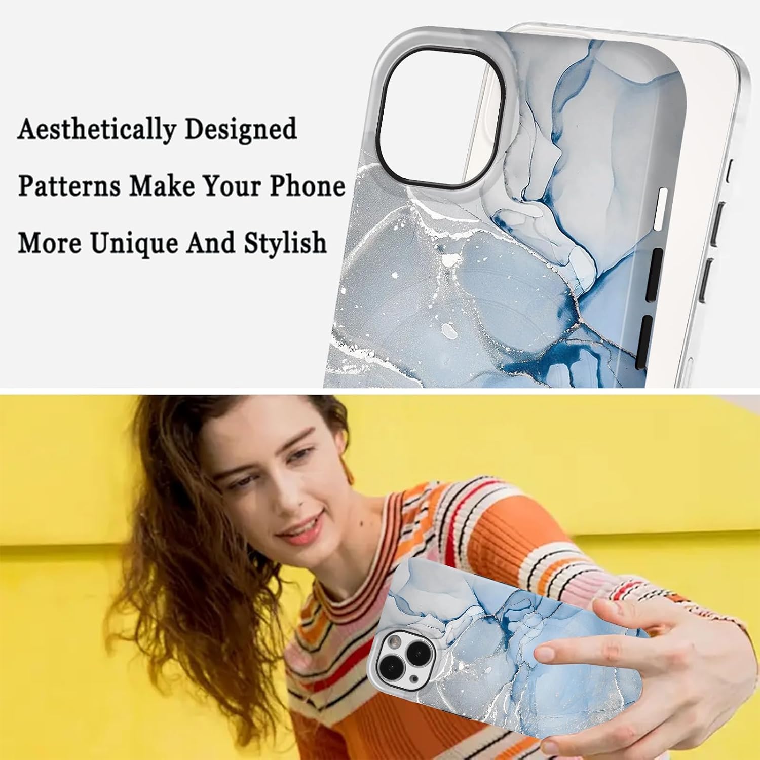 Magsafe Mamor design iPhone Hülle