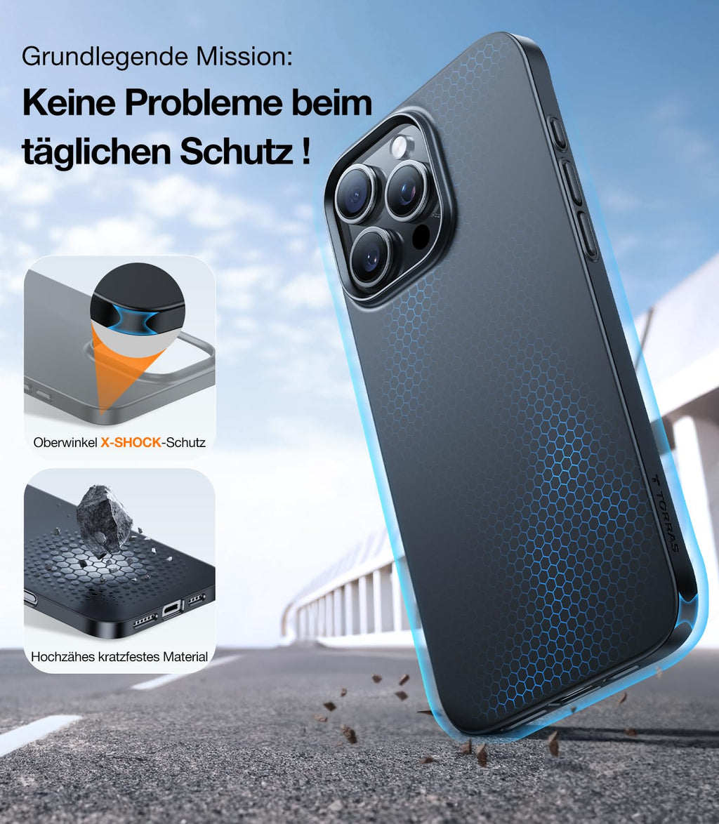 Ultra dünne MagSafe transparente iPhone Hülle