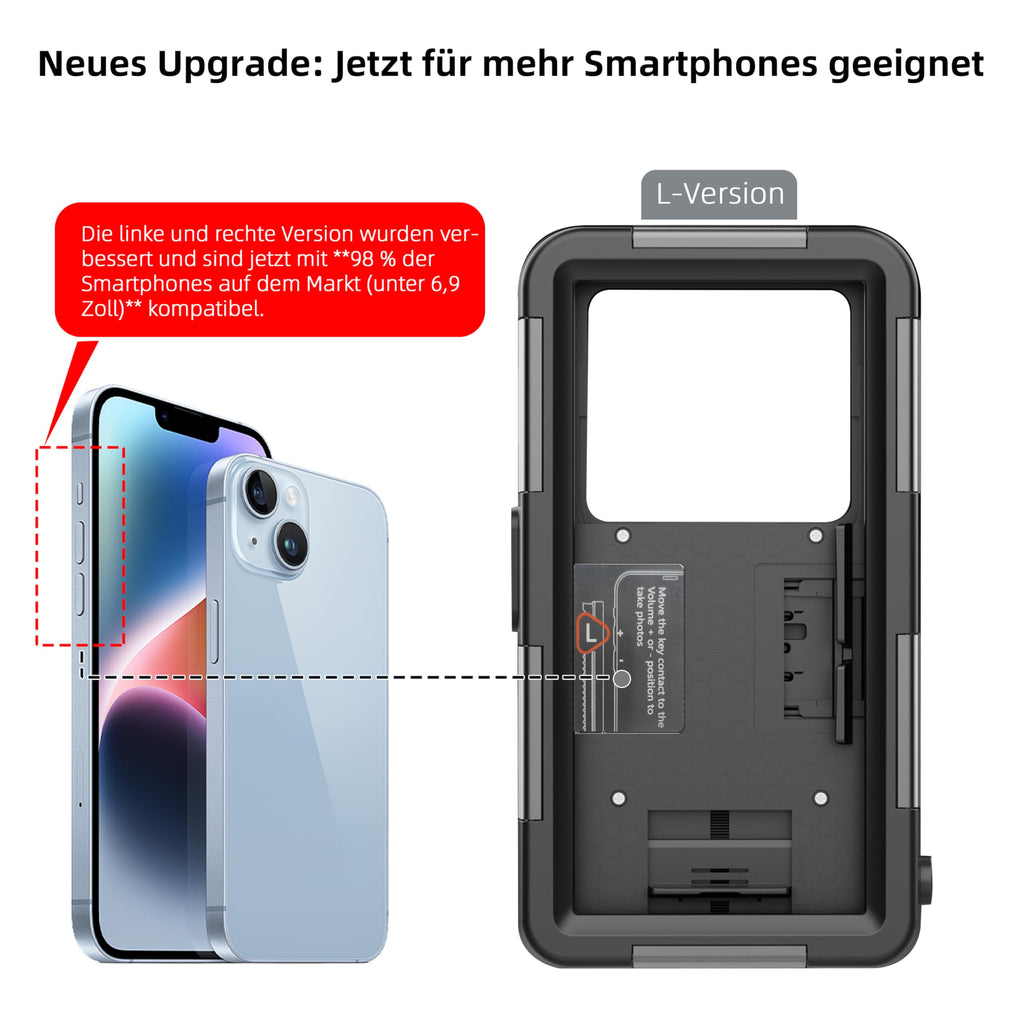 Unterwasser-Tauchgehäuse für iPhone
