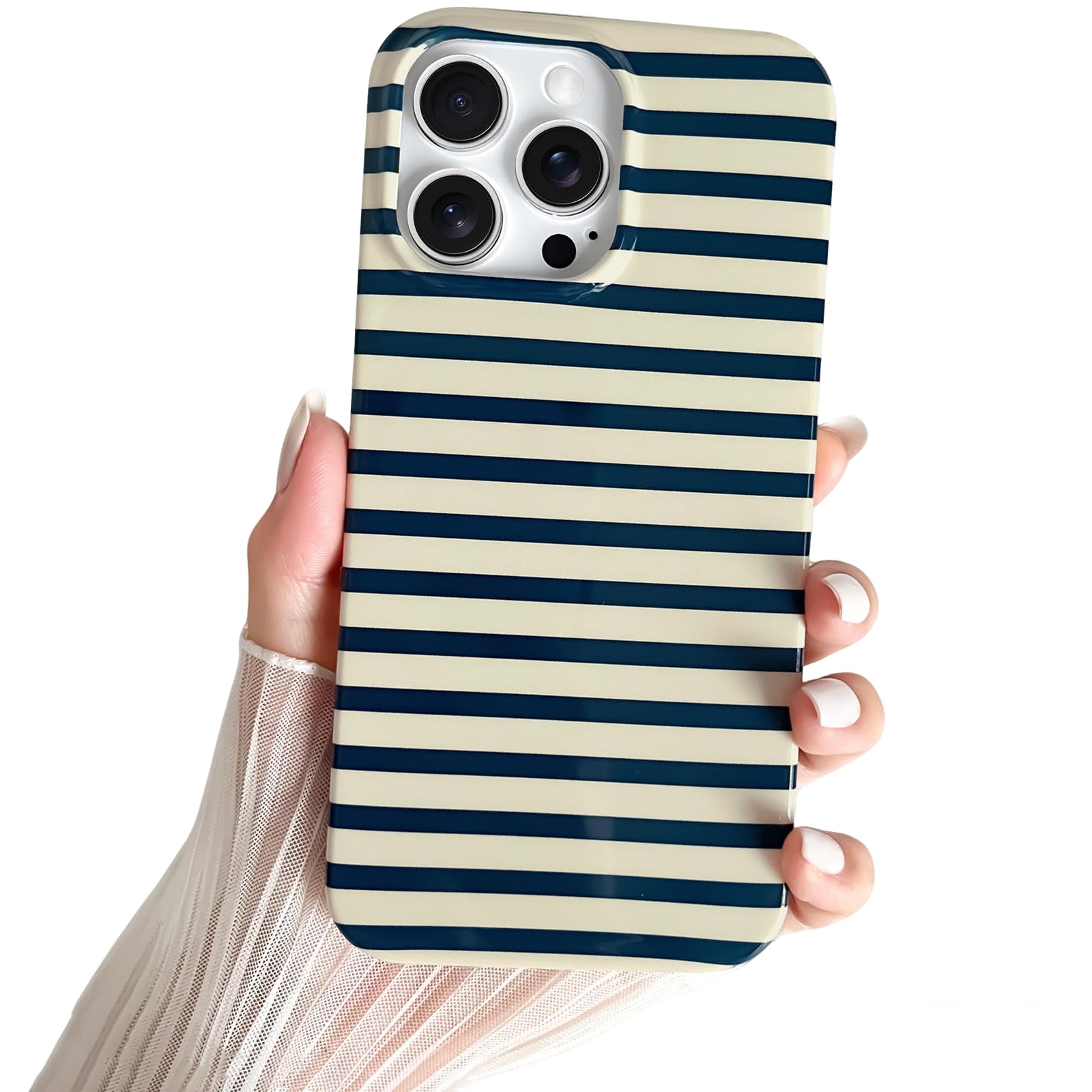 horizontal Striped iPhone Hülle