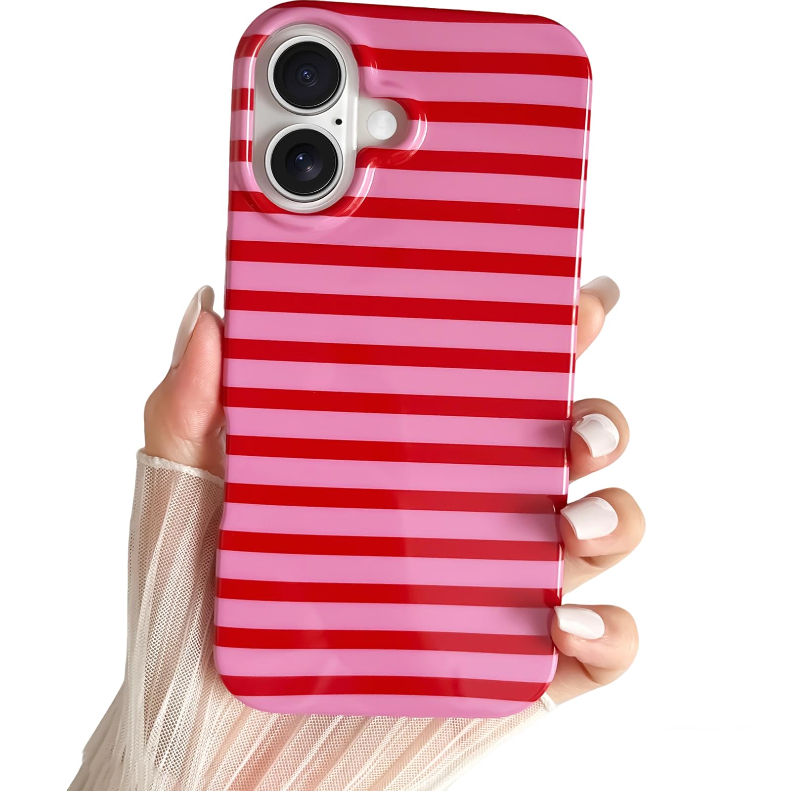 horizontal Striped iPhone Hülle