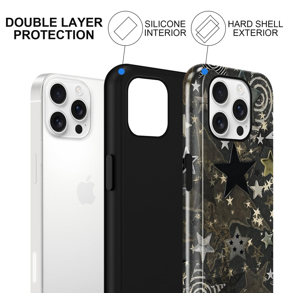 Ästhetische gemusterte iPhone Hülle