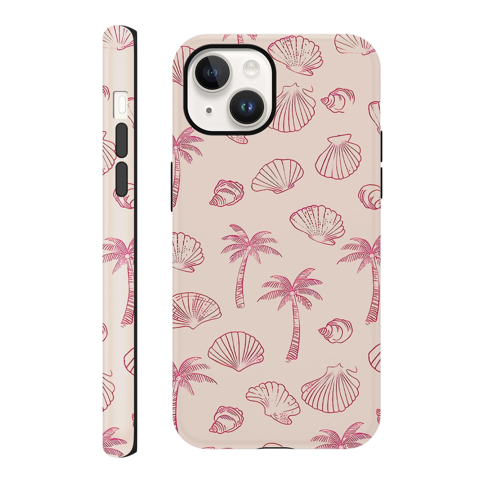 Sommerliche Muscheldesign iPhone Hülle