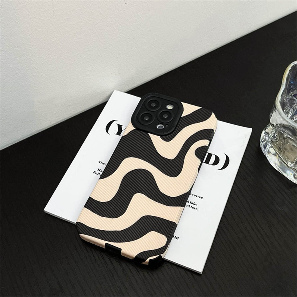 Zebra Silikon iPhone Hülle