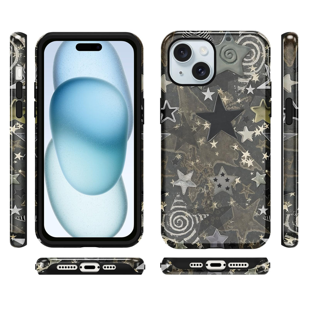 Ästhetische gemusterte iPhone Hülle