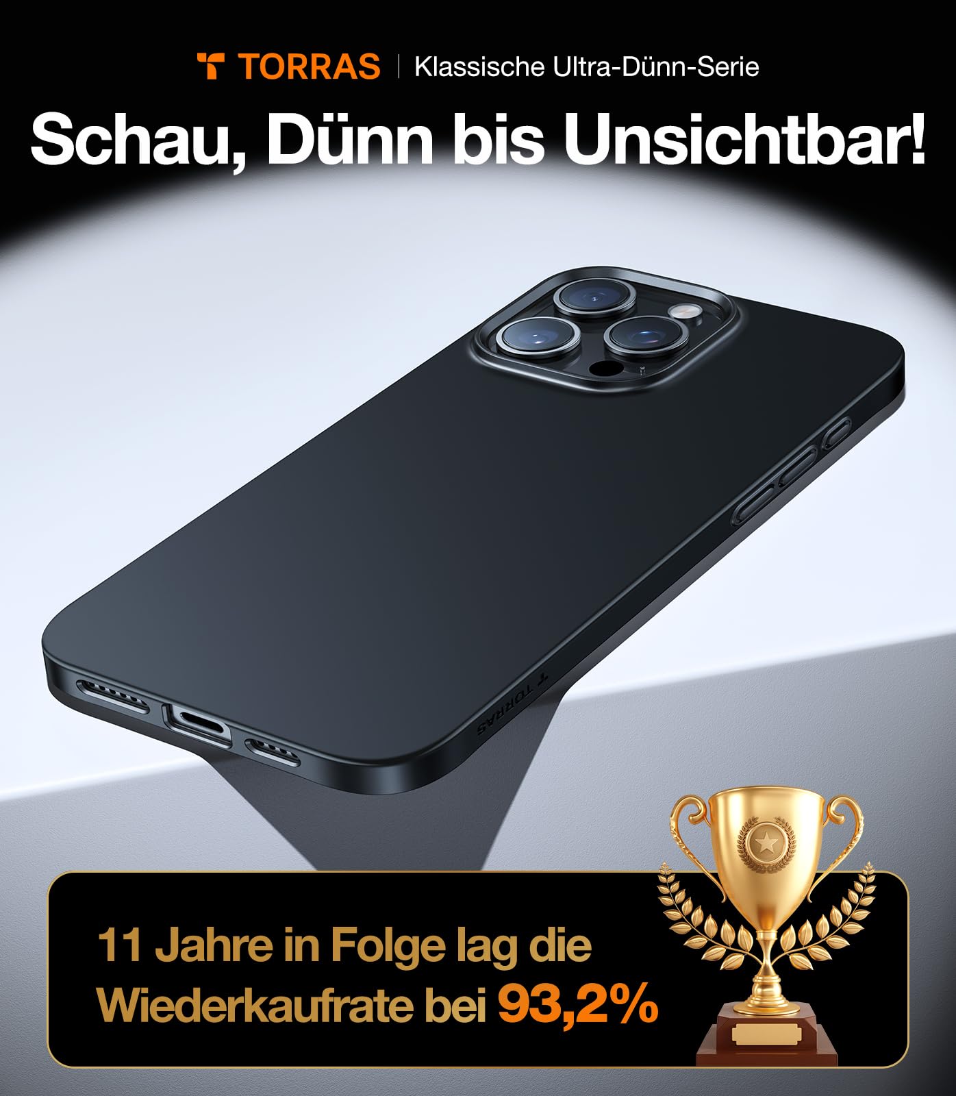 Ultra dünne MagSafe transparente iPhone Hülle