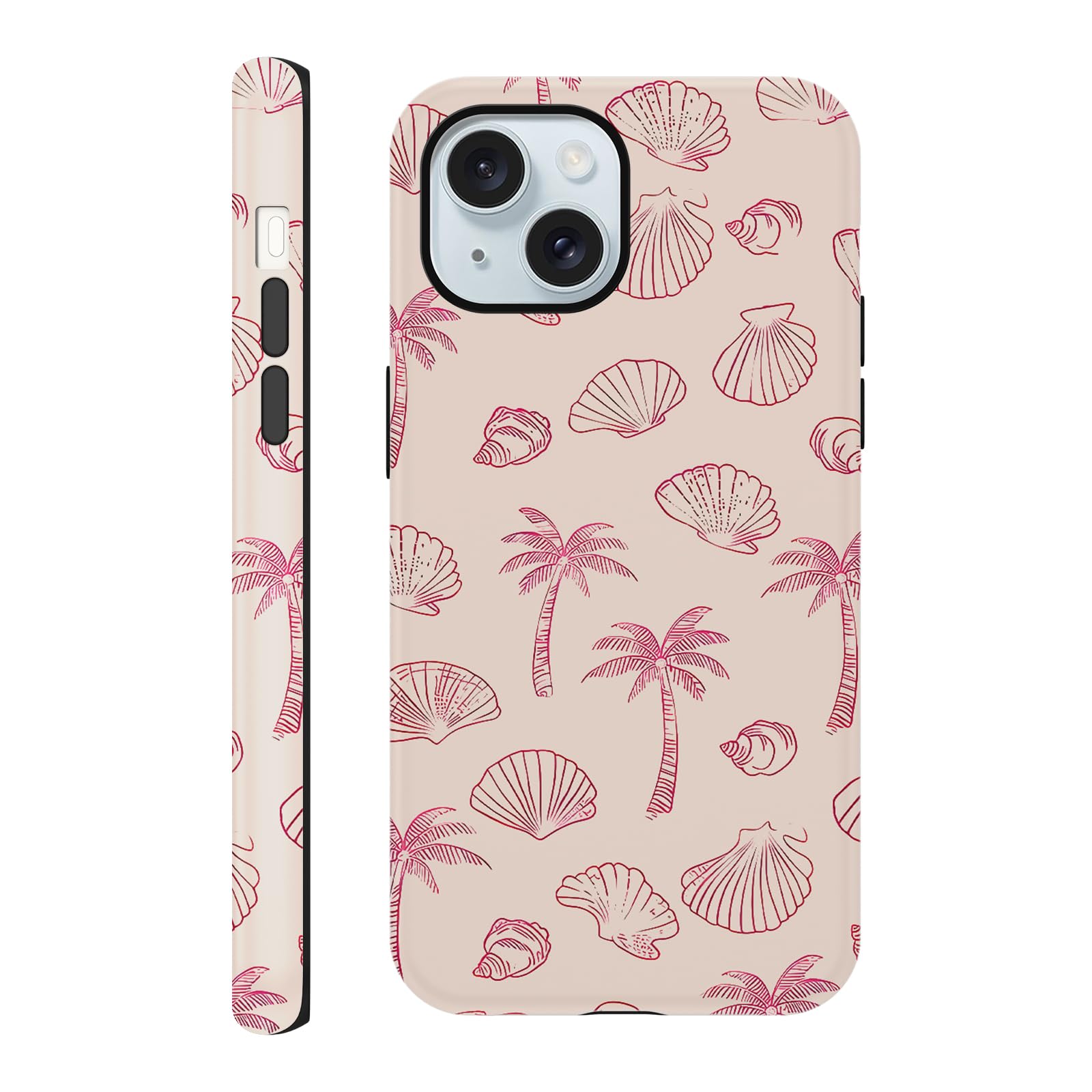 Sommerliche Muscheldesign iPhone Hülle