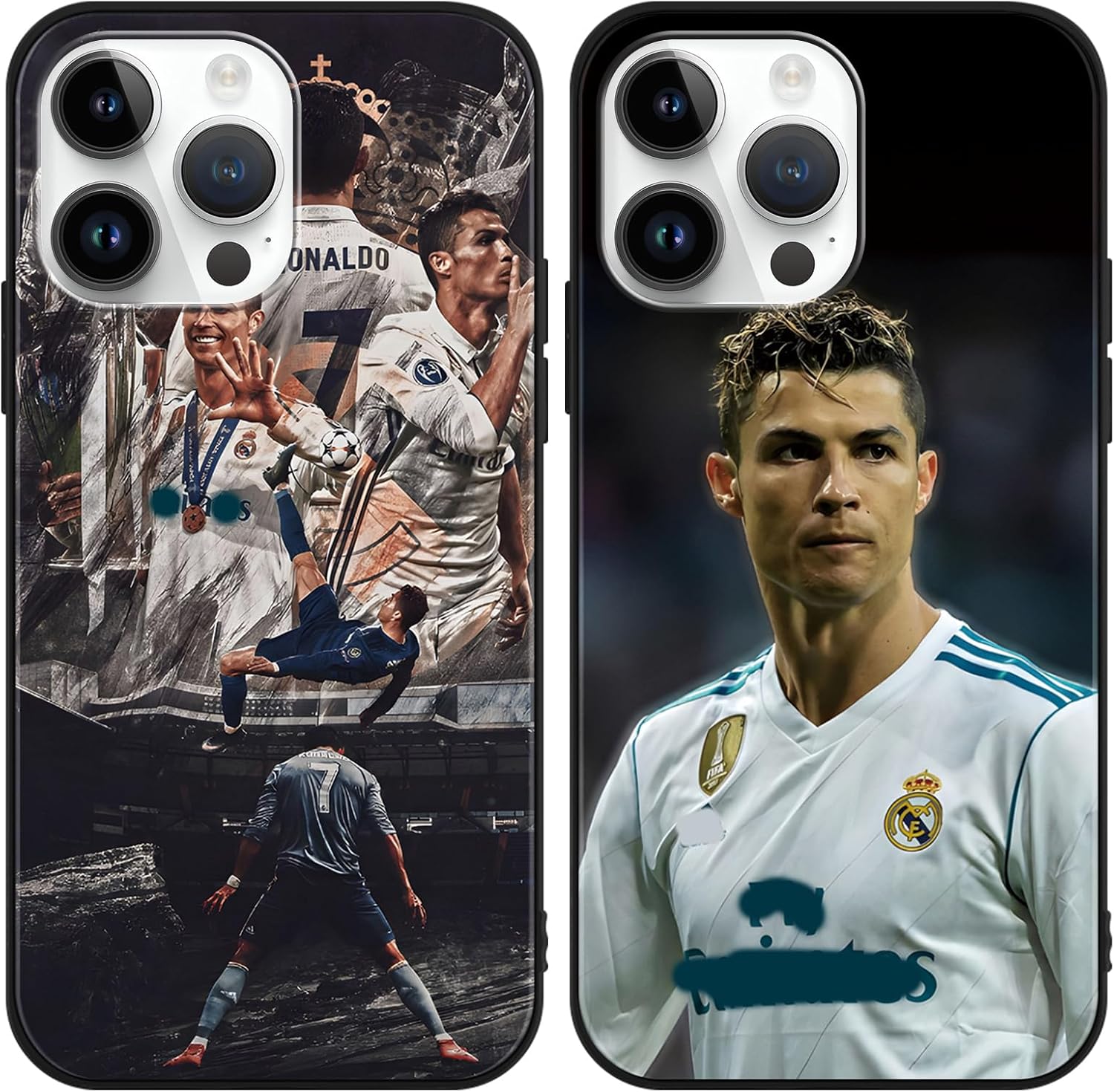 2 Stück Cristiano Ronaldo für iPhone 15 Handyhülle