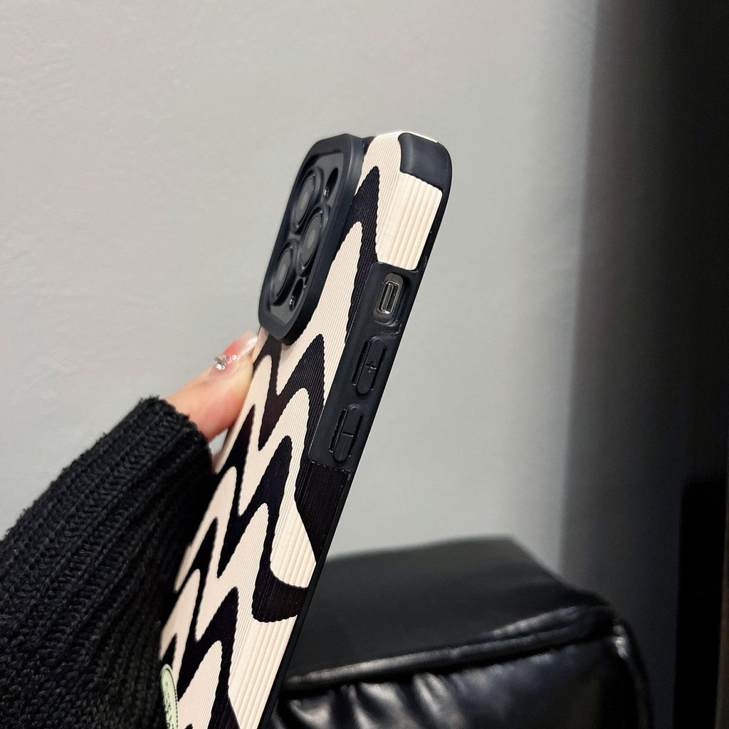 Zebra Silikon iPhone Hülle