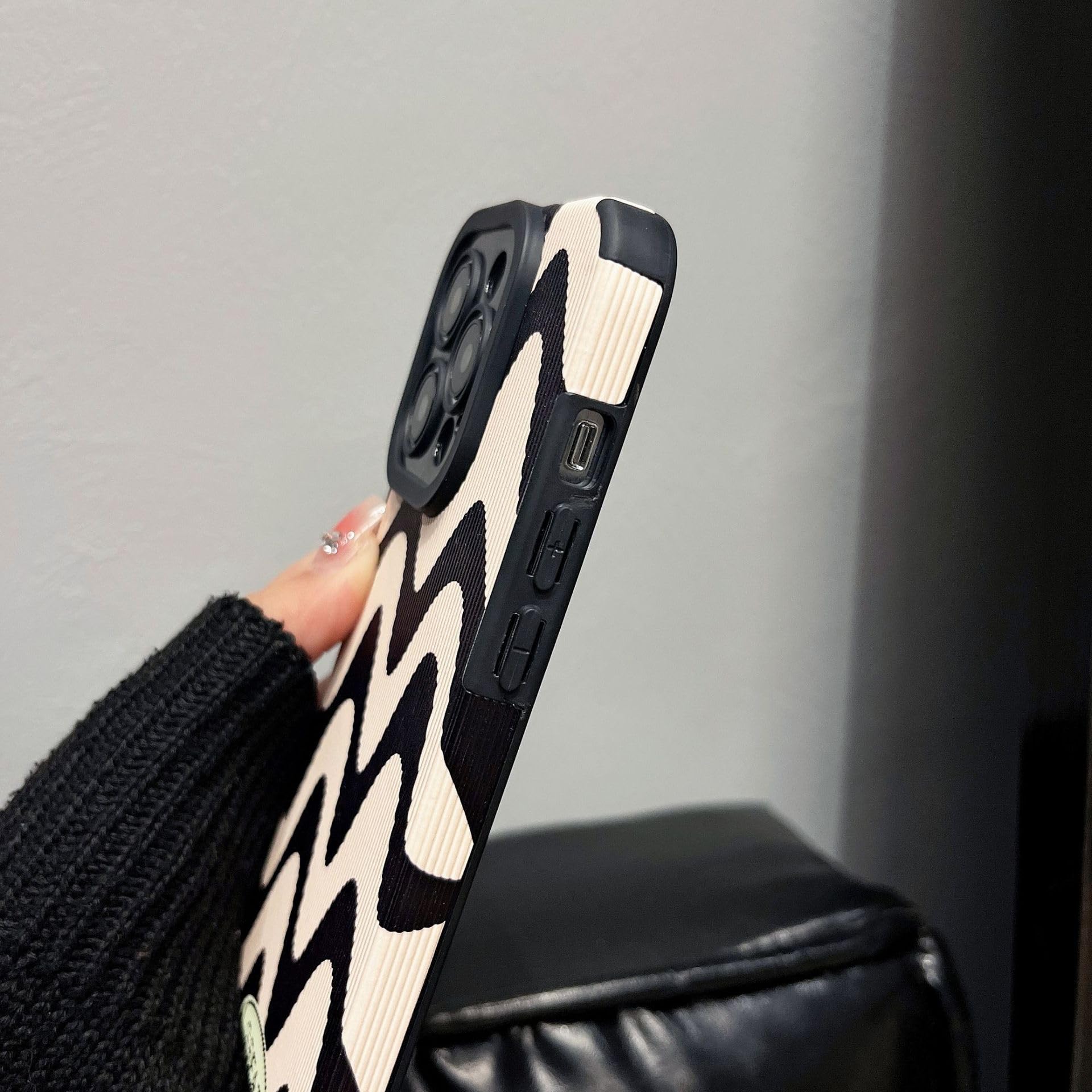 Zebra Silikon iPhone Hülle