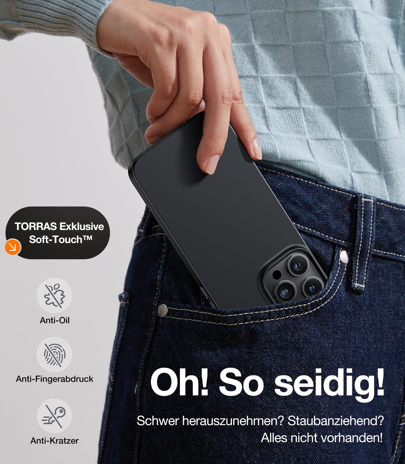 Ultra dünne MagSafe transparente iPhone Hülle