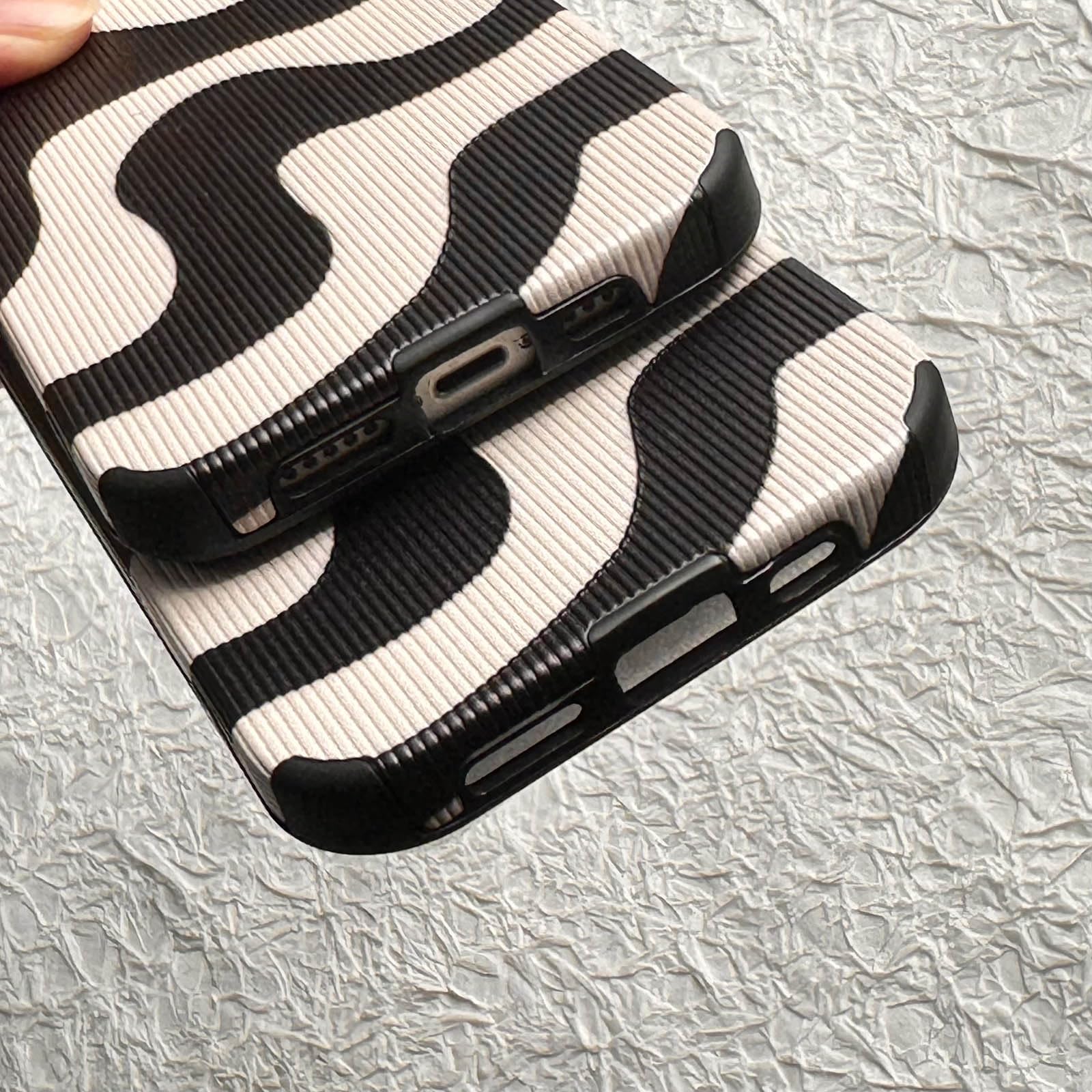 Zebra Silikon iPhone Hülle