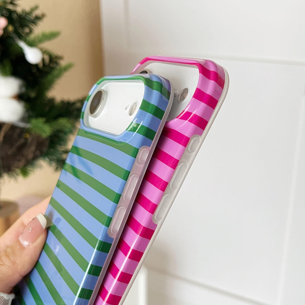 horizontal Striped iPhone Hülle