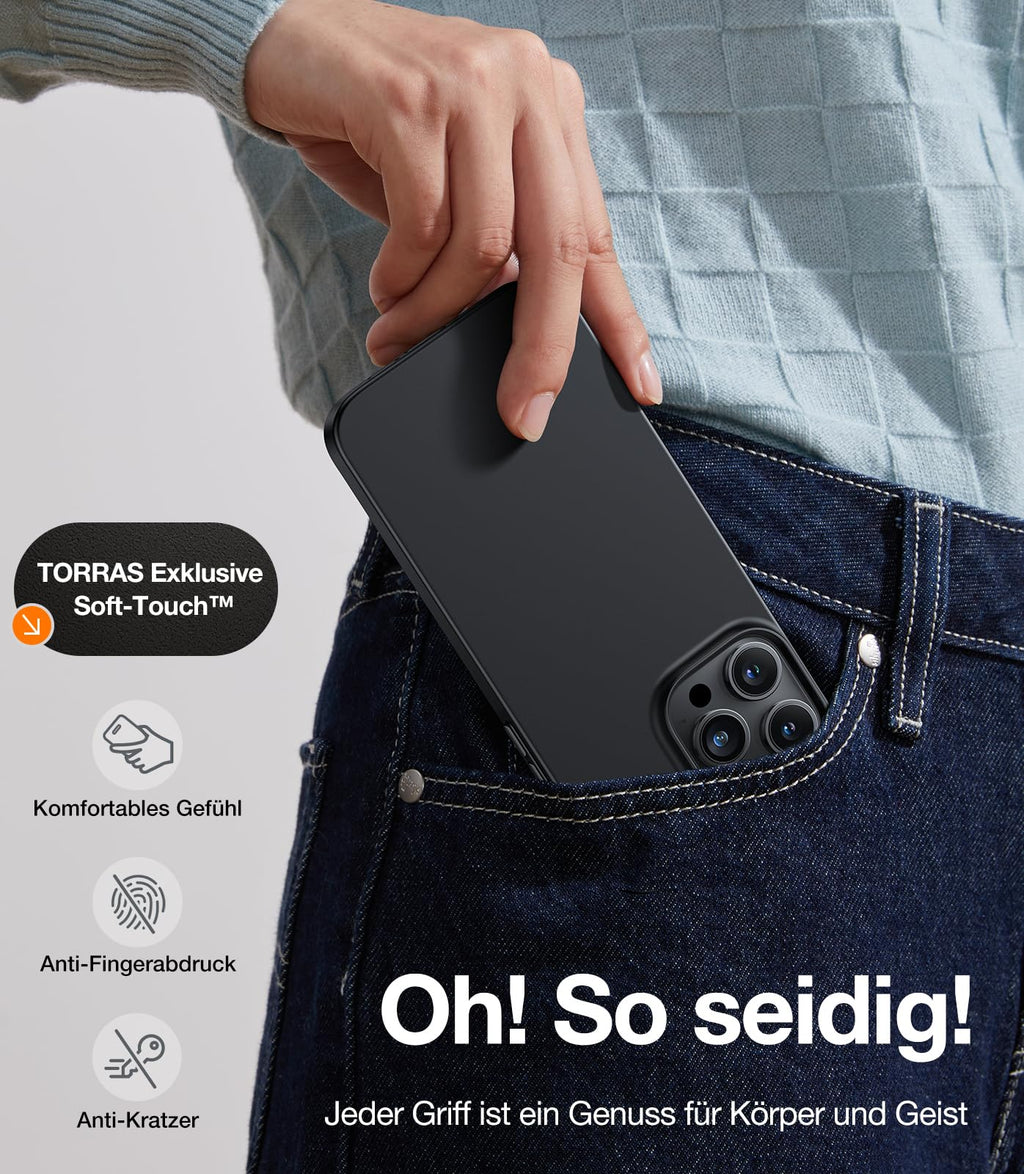 Ultra dünne MagSafe transparente iPhone Hülle