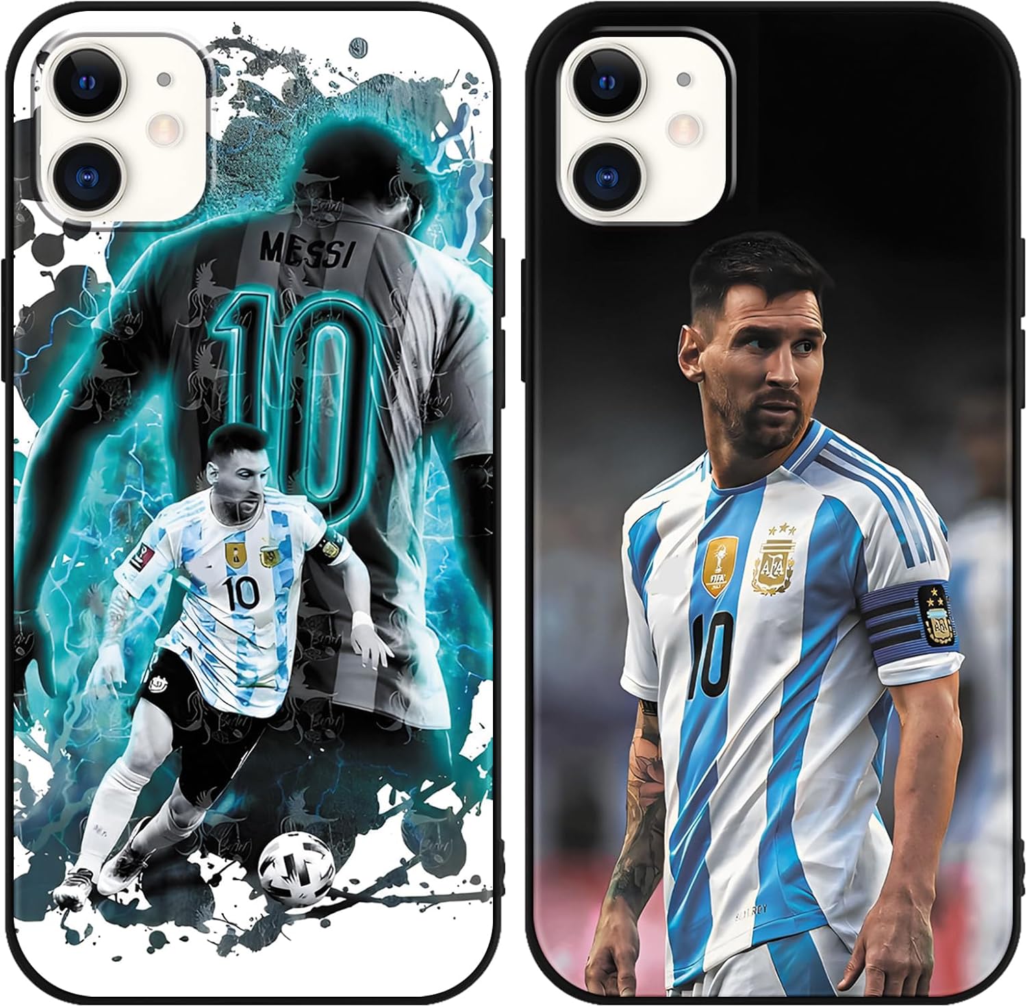 2 Stück Lionel Messi Handyhülle für iPhone 11