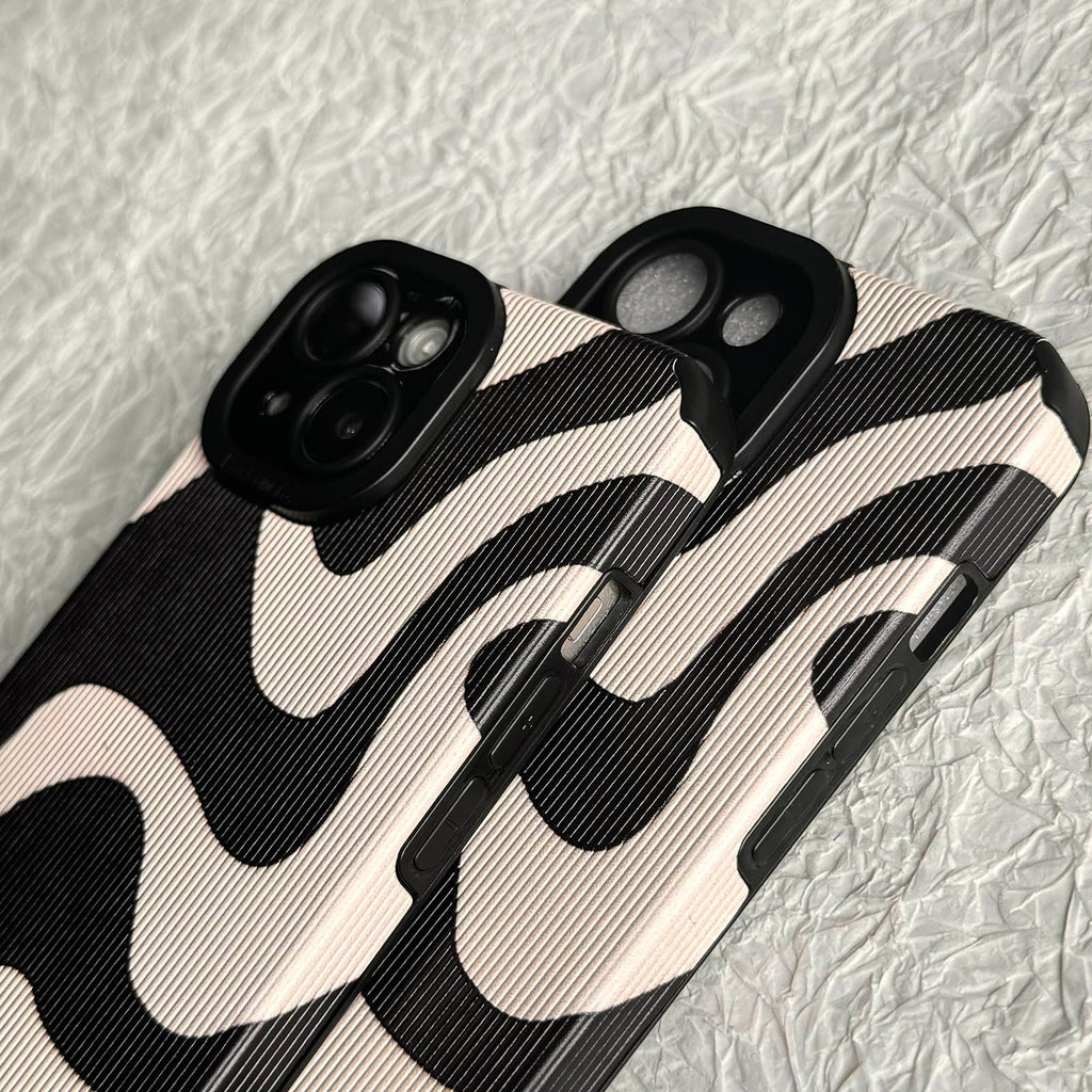 Zebra Silikon iPhone Hülle