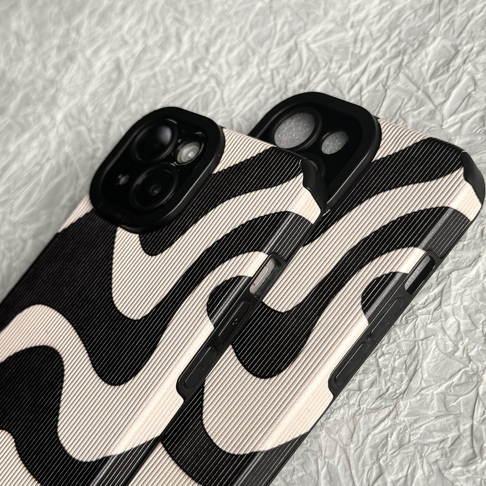 Zebra Silikon iPhone Hülle