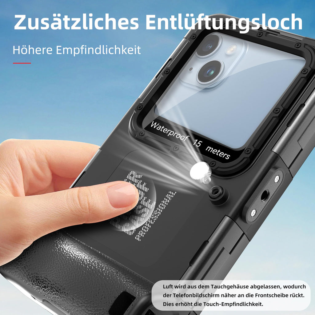 Unterwasser-Tauchgehäuse für iPhone